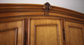 Wardrobe Vintage French Louis XVI Style Five Door Carved Armoire LOT 499010