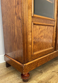 Bookcase Antique French Style Glazed Display Cabinet Walnut Sideboard LOT 6521