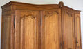 Wardrobe Vintage French Louis XVI Style Four Door Oak Carved Armoire LOT 64122
