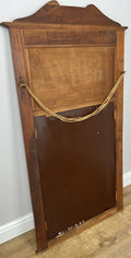 Mirror Antique French Style Oak Carved Decorative Frame Wall Mirror LOT 627610