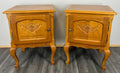 Pair of Bedside Tables Vintage French Louis XVI Style Cabinets Storage LOT 28691