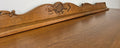 Sideboard Vintage French Louis Style Oak 4 Door Cupboard Carved Cabinet LOT 636111