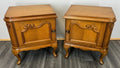 Pair of Bedside Tables Vintage French Louis XVI Nightstands Cabinets LOT 34500
