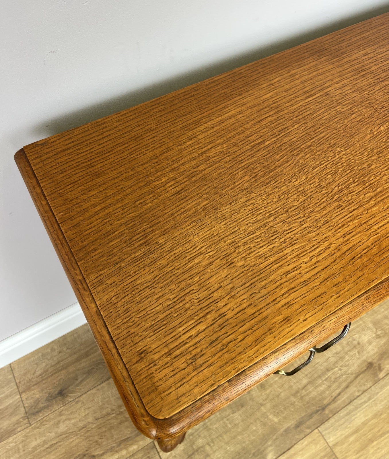 Chest of Drawers Vintage French Louis Oak 2 Drawers Carved Cabinet LOT 62329