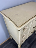 Chest of Drawers Vintage French Louis Shabby Chic 3 Drawers Cabinet LOT 44999