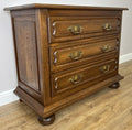 Chest of Drawers Vintage French Style 3 Drawer Carved Cabinet LOT 49741