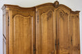 Wardrobe Vintage French Louis XVI Style Oak Four Door Carved Armoire LOT 63988