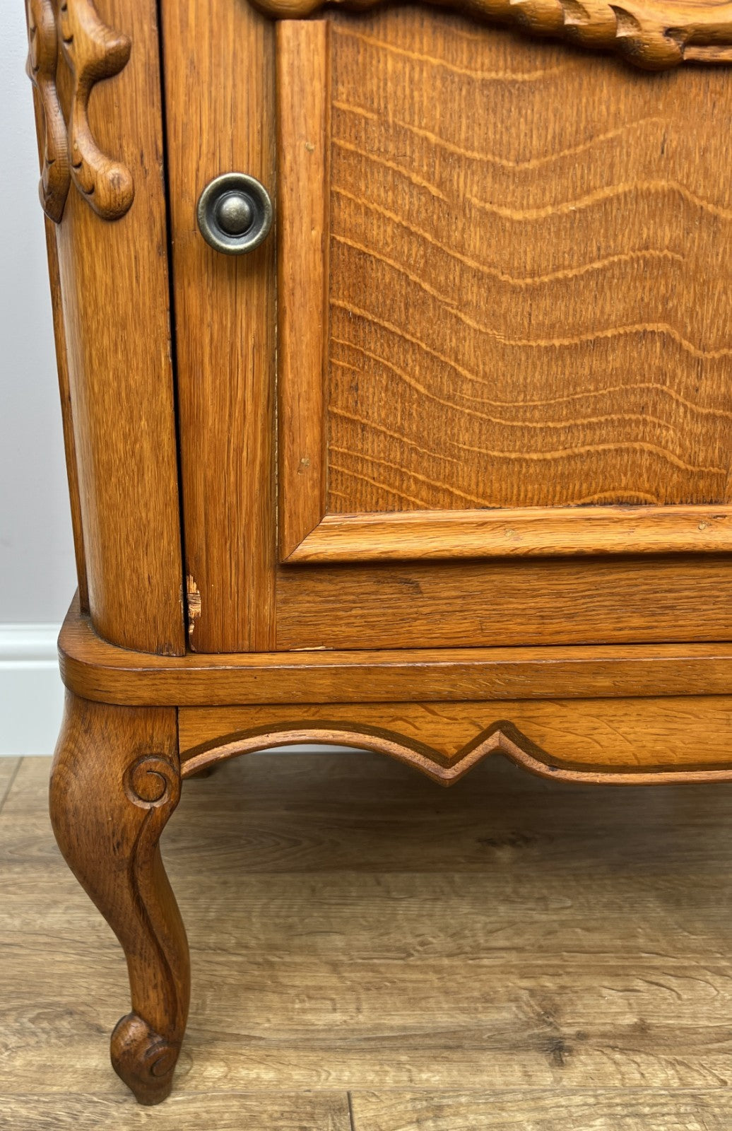 Pair of Bedside Tables Vintage French Louis XVI Nightstands Cabinets LOT 636512