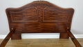 Bed Vintage French Louis XVI King Size Bed Frame Carved Headboard LOT 64034