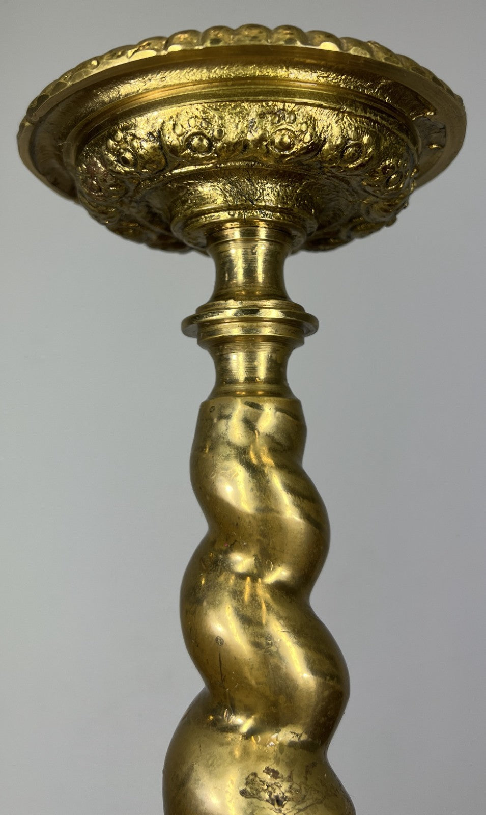Candelabra Vintage French Brass Ornate Decorative 50 cm Candlestick LOT 46570