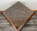 Coffee Table Plant Stand Vintage Chinese Mahogany Hand Ornate Carved  LOT 43287