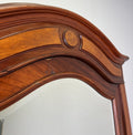 Wardrobe Antique French Style Mahogany Mirrored Carved Armoire Cabinet LOT 61575