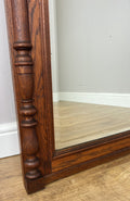 Mirror Antique French Oak Wall Mirror Home Decor Carved Wall Frame LOT 63696