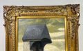 Oil Painting Vintage French Framed Landscape 71cm x 60cm Wall Art LOT 51235