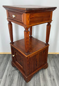 Bedside Table Antique French Carved Wood Carved Cabinet Cupboard LOT 18761