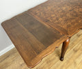 Dining Table Vintage French Louis XVI Carved Oak Extendable Table LOT 635414