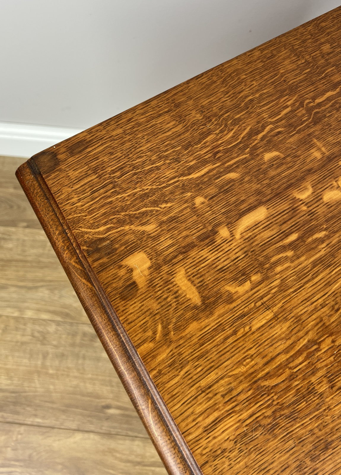 Bedside Table Vintage French Louis Style Oak Nightstand Carved Cabinet LOT 630110