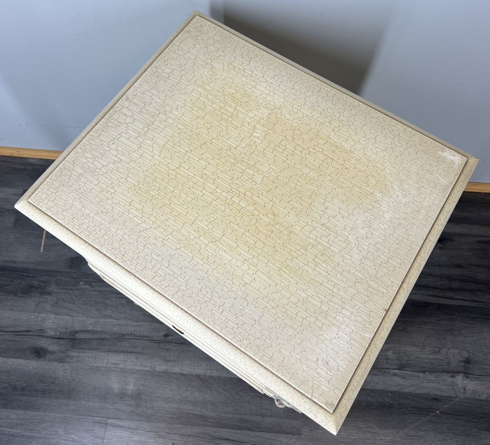 Pair of Bedside Tables Vintage Shabby Chic Louis Nightstands Cabinets LOT 434010