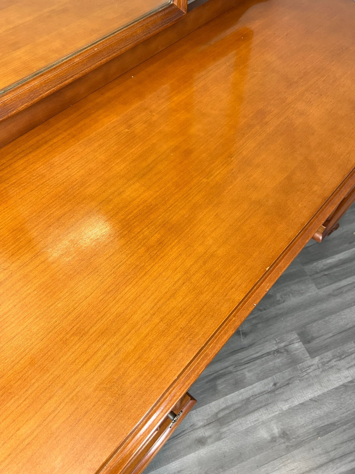 Vintage Dressing Table with Mirror French Louis Vanity Table Makeup LOT 45656