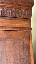 Bookcase Antique French Style Glazed Display Oak Cabinet Sideboard LOT 6513
