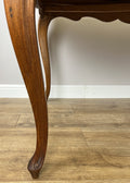 Dining Table Vintage French Style Oak Carved Folding Extendable Table LOT 63557