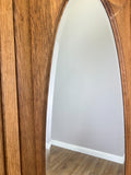 Wardrobe Vintage French Oak Triple Door Mirrored Carved Armoire Cabinet LOT 61019