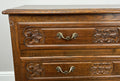 Chest of Drawers Vintage French Louis XVI Style Oak Carved Cabinet LOT 49203