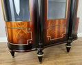Cabinet Vintage French Style Empire Display Cabinet Marble Top Glass LOT 497710