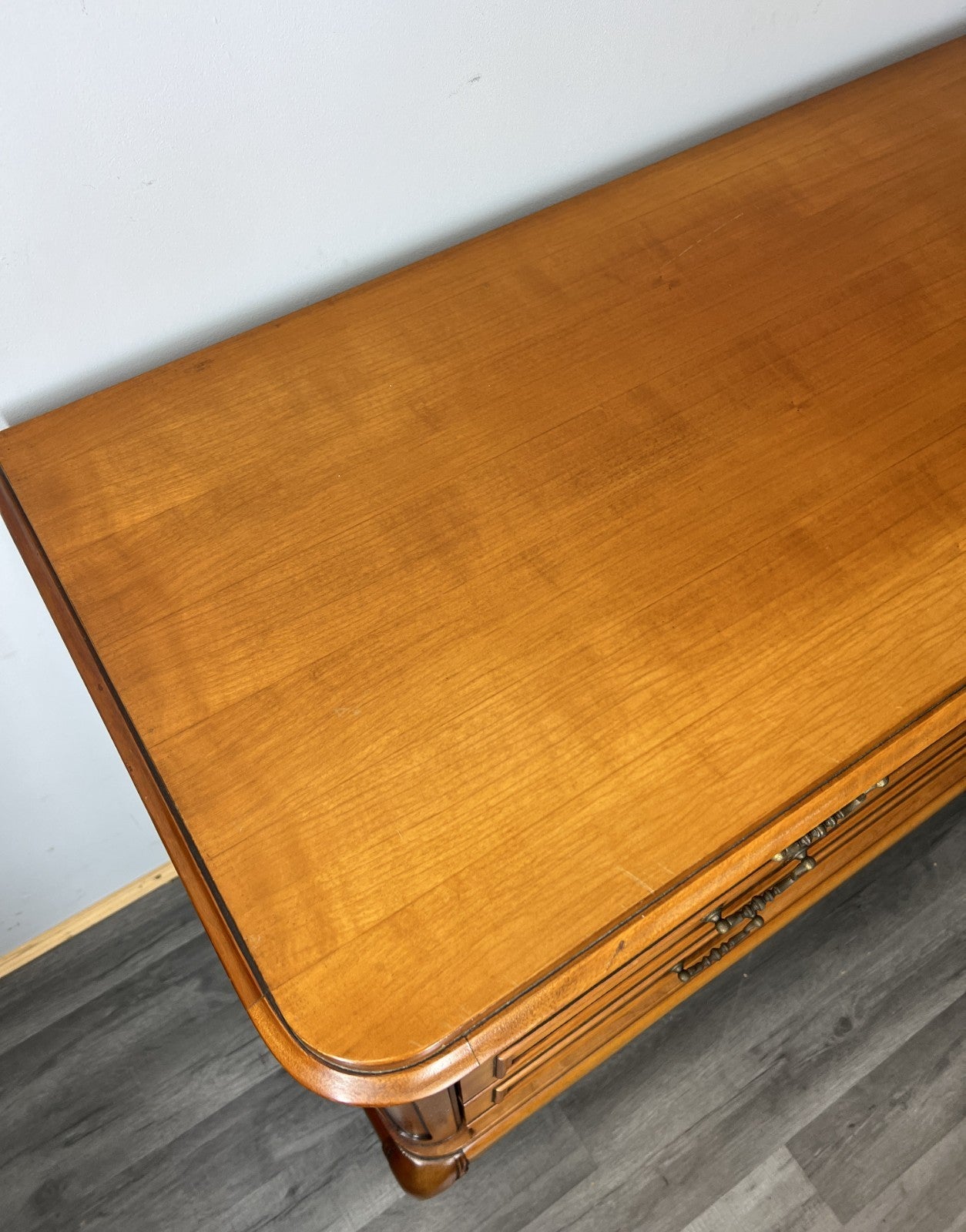 Chest of Drawers Vintage French Louis XVI 3 Drawers Carved Cabinet LOT 44568