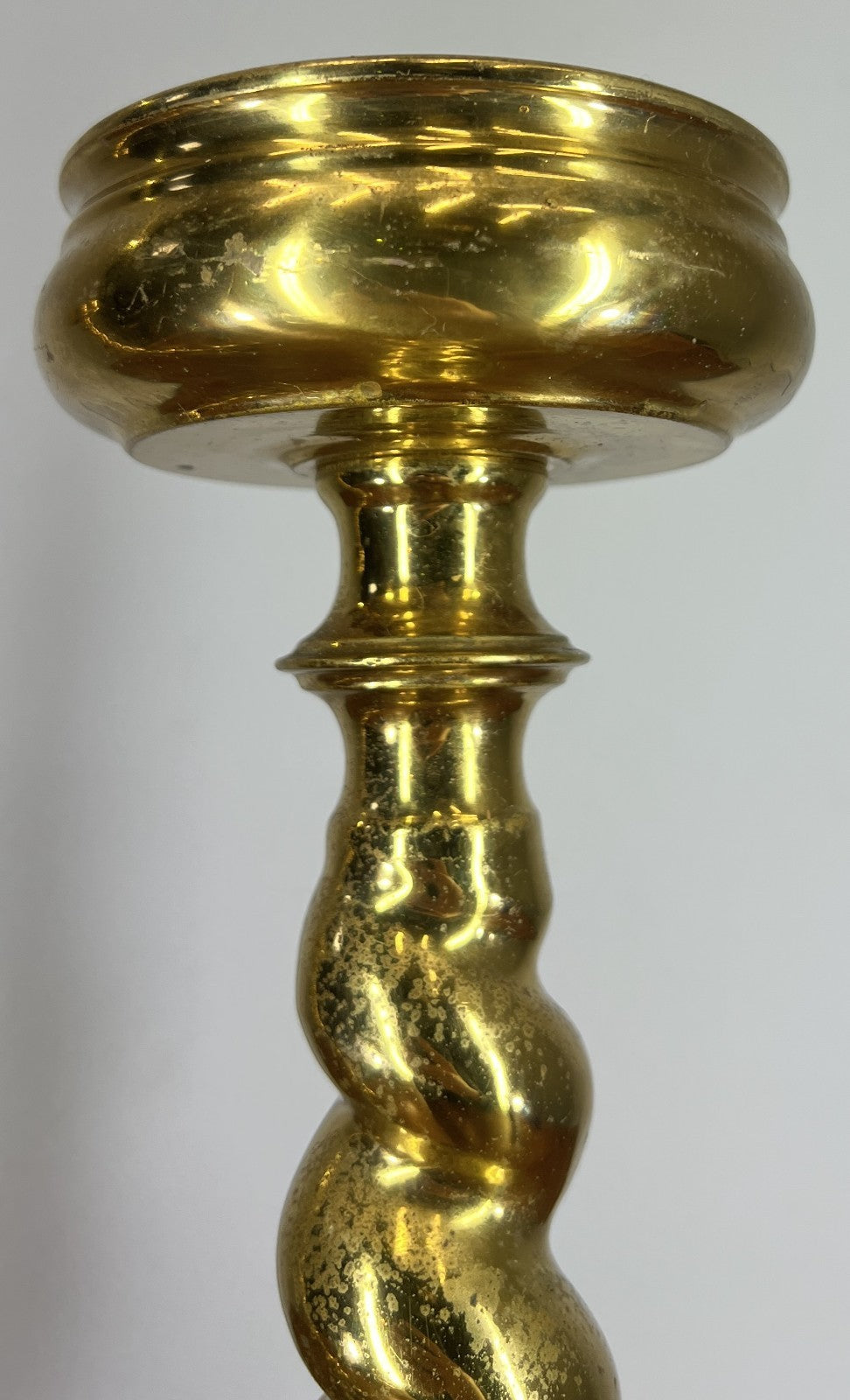 Candelabras Vintage French Style Pair Ornate Brass 52 cm Candlesticks LOT 46595