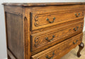 Chest of Drawers Vintage French Louis Oak 3 Drawers Carved Cabinet LOT 62706