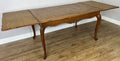 Dining Table Vintage French Louis XVI Carved Oak Extendable Table LOT 63574