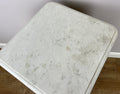 Bedside Table Antique French Style Marble Top Walnut Cabinet Nightstand LOT 624213