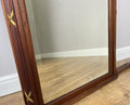 Mirror Antique French Walnut Wall Mirror Carved Decorative Frame LOT 61388