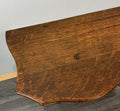French Vintage Style Coat Rack Oak 7 Hooks Ornate Wall Shelf Coat LOT 473711