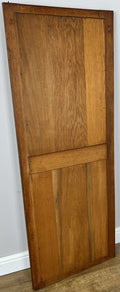 Mirror Antique French Style Oak Carved Wardrobe Mirror Polished Glass LOT 61935