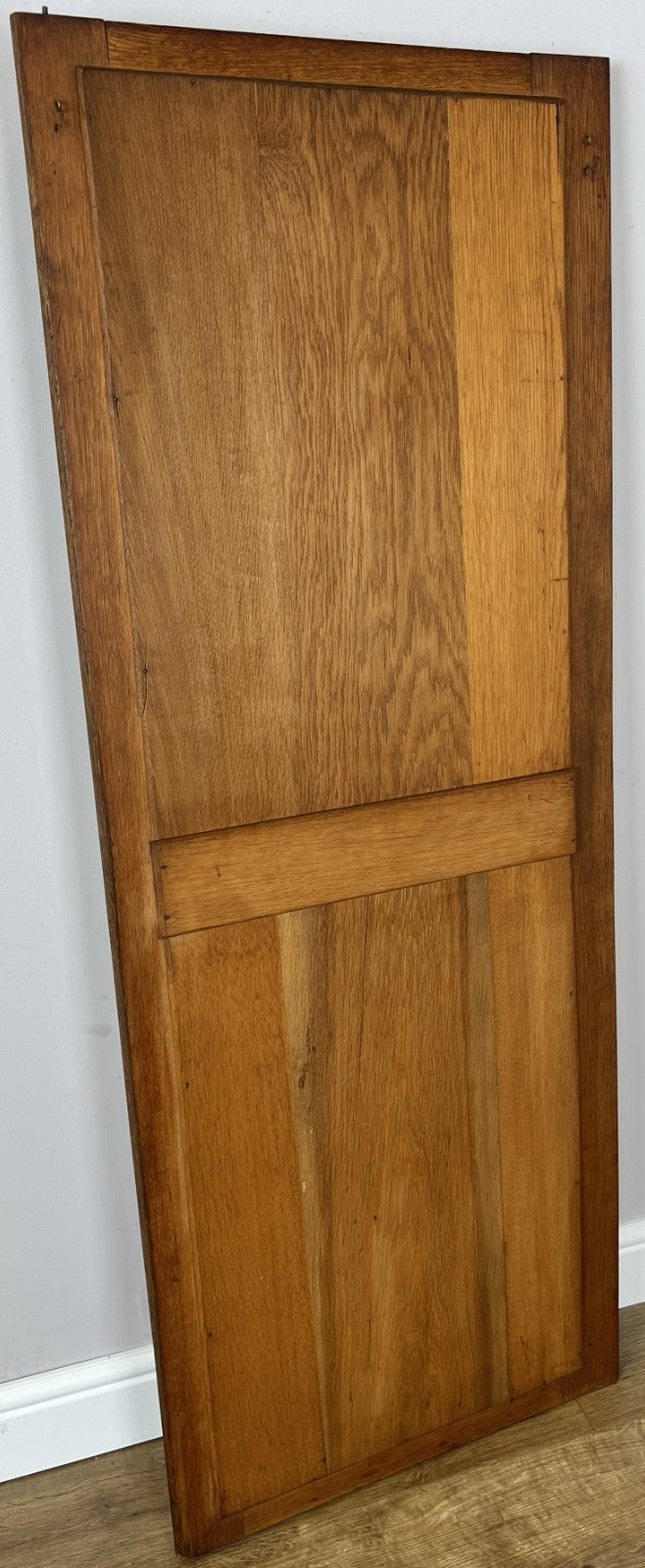 Mirror Antique French Style Oak Carved Wardrobe Mirror Polished Glass LOT 61935