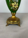 Mantel Clock Set Antique French Garniture Porcelain Bronze Candelabras LOT 362020