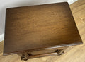 Pair of Bedside Tables Vintage French Style Nightstands Carved Cabinets LOT 49659