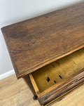 Chest of Drawers Vintage French Louis Oak 4 Drawers Carved Cabinet LOT 6527