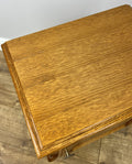 Pair of Bedside Tables Vintage French Louis Oak Nightstands Cabinets LOT 629514