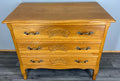 Chest of Drawers Vintage French Louis XVI Oak 3 Drawers Bedroom Cabinet LOT 37270