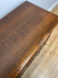 Chest of Drawers Vintage French Louis XVI Style Oak Carved Cabinet LOT 492012