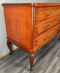 Chest of Drawers Vintage French Louis XVI Style Carved Cabinet LOT 43225