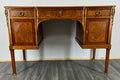 Sideboard Antique French Style Burr Wood Writing Desk Cabinet Storage LOT 15280