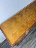 Cabinet Vintage French Louis XVI Style Carved Five Drawer Sideboard LOT 48056