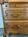 Secretaire Writing Desk Antique French Style Bureau Drop Front Cabinet LOT 35237