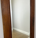 Mirror Antique French Style Wall Mirror Oak Carved Decorative Frame LOT 61962