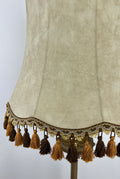 Floor Lamp Vintage French Style Standing Lamp Ornate with Tassel Shade LOT 60763