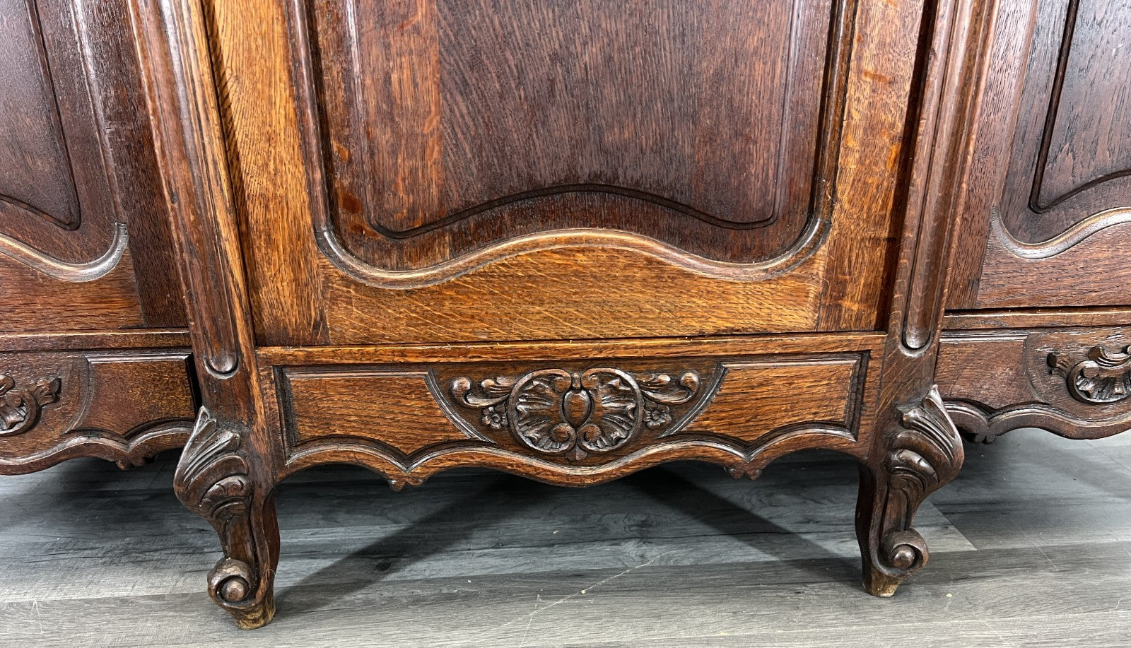 Sideboard Antique French Louis XVI Oak Cabinet Carved Cupboard LOT 45717